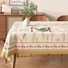 Mantel Estilo Americano, Sin Lavado, Impermeable al Aceite, Impermeable al Agua, Resistente al Calor, Mantel Rectangular, Lujo Ligero, Sensación de Alta Gama, Salvamanteles, Mantel