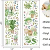 Adesivo de Parede Dinossauro Desenho Animado Aquarela Quarto de Criança Porta Quarto Adesivo de PVC Autoadesivo Jardim de Infância Educação Infantil Adesivo de Decoração de Parede