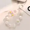 Nueva Cadena para Teléfono Móvil Barbie Negro Rosa Dulce Sexy Dopamina Accesorios para Teléfono Móvil Ins Cadena con Colgante de Perlas Joyería