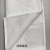 Servilleta de Tela 100% Algodón para Hoteles, Práctica de Plegado de Flores, Paño Limpiador para Vasos de Vidrio Blanco Puro para Restaurantes, Absorbente y Libre de Pelusa