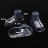 9,5*5cm Não. 14 Moldes de plástico transparentes para sapatos de bebê, moldes para sapatos de lã, moldes para sapatos de bebê, moldes para meias