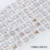 Taladro de uñas Dongzhou 8*6 broca octagonal larga de fondo puntiagudo explosiones de la red social taladro para decoración de uñas taladro de vidrio brillante venta al por mayor