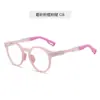 Nuevas Monturas de Gafas Graduadas Unisex para Niños Tr90, Modernas, Sencillas, de Alta Gama, Gafas con Bloqueo de Luz Azul, Venta al por Mayor desde el Fabricante