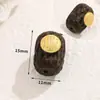 Cuentas Sueltas de Madera de Agarwood Natural Metálico con Cuentas, Cuentas Espaciadoras para Pulseras Hechas a Mano, Cuentas de Barril, Accesorios para Colgantes, Accesorios, Materiales para Joyería