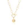 Collar Colgante Luna Estrella León Mal de Ojo Amor Transfronterizo Europeo y Americano Lujo Accesible Joyería para Niñas Accesorios Venta al por Mayor