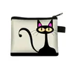 Bolsa de Monedas Linda de Gato Más Vendida Transfronteriza Portatarjetas Infantil Moda Dibujos Animados Estudiante Tendencia Bolsa de Almacenamiento Portátil Venta al por Mayor