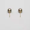 Pendientes Básicos Populares de Plata 925 Perlas Shijia Oro Lujo Accesible Pendientes de Gama Alta 2025 Nuevos Pendientes Versátiles