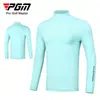 Ropa de Golf Pgm para Hombre Ropa con Protección Solar Seda de Hielo Manga Larga Sensación de Hielo Anti-UV Fresca Transpirable Alta Elasticidad Deportiva