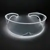 Óculos Luminosos Disco Silábicos Elétricos Óculos de Tecnologia Engraçados Óculos de Sol para Fotos Óculos de Sol para Festa Bar Óculos de Bola