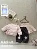Chaqueta de plumas 3D de animal linda para otoño e invierno para niñas, cárdigan ligero de plumas para bebés y niños pequeños para usar en casa y fuera