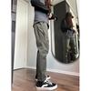 Pantalones impermeables cortavientos para hombre para primavera y otoño, para montañismo al aire libre, con bolsillos y cremallera, estilo americano, overol funcional