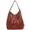 Bolso de Hombro para Mujer de Piel Suave Estilo Nuevo, Bolso Cruzado Versátil de Moda de Gran Capacidad, Bolso de Mano Tipo Tote para Mujer Estilo Coreano
