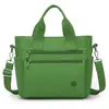 Bolso de mano versátil para el día a día, tendencia transfronteriza para mujer, gran capacidad, ligero, bolso de hombro único de tela de nailon para mujer, bolso de mano casual