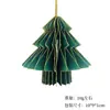 Árvore de Natal com Pó Borrifado Transfronteiriço Mini Colmeia Bola de Mel com Pó Dourado Lanterna Decoração de Atmosfera DIY Enfeite Pendurado Festa de Shopping Colmeia