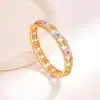 Pulseira Infantil Cloisonné Old Beijing Vazada Micro-Esmalte Estilo Palácio Pulseira Aberta como Presente para Crianças