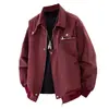Chaqueta Funcional de Trabajo Americana para Hombre 2025 Chaqueta Guapa de Gama Alta Uniforme de Béisbol Chaqueta Holgada Casual para Hombre