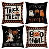 Funda de Almohada de Halloween al Por Mayor de Amazon Transfronteriza Popular Temu Lino Felpa Cuadrada Funda de Almohada Funda de Almohada Cómoda
