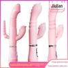Vibrador Masturbador Coelho Vibratório de Frequência Variável para Lamber a Língua Feminina Masturbador Anal Ponto G Brinquedo Sexual Adulto Balançando