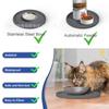 Tapete Redondo para Pet Tapete de Silicone para Tigela de Alimentação Transfronteiriço Sentido Avançado Gato e Cachorro Comida Impermeável Anti-vazamento Tapete