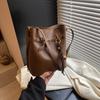 Bolsa de Alta Qualidade Transfronteiriça para Mãe e Filha 2026 Inverno Novo Moda Vintage Casual Bolsa Saco Tendência Bolsa de Ombro Sob o Braço Tendência