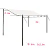 Tenda Grossa para Varanda Externa Lona de Chuva Lona Impermeável Protetor Solar Pano Resistente a Raspagem Lona Lona Toldo