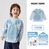 Camiseta de Manga Larga de Algodón Puro Estilo Europeo para Niños Otoño Ropa para Bebé 2026 Nueva Ropa Infantil Camiseta Básica de Moda para Niños