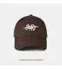 Gorra de Béisbol Color Borgoña Estilo Coreano de Algodón Puro para Mujer, Oversize y de Corte Profundo con Visera Rígida, Visera Ancha que Hace que la Cara Parezca Más Pequeña, Gorra Deportiva Versátil para Hombre