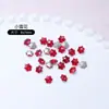 Rinestones Chinos Rojos para Uñas con Base Puntiaguda Irregulares Brillantes Gota de Agua Corazón Inclinado Cuadrado Gordo Año Nuevo Accesorios Rojos para Uñas Venta al por Mayor Transfronteriza