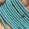 Espaciador Cilíndrico de 4x4 mm para Ropa, Tubo de Vidrio, 103 Piezas/Tira, Siete Colores Disponibles