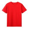 Nueva camiseta de algodón peinado de hilo doble de 220 g, verano, overol de mensajero, manga corta, secado rápido, personalizada