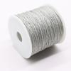 1,2 mm multicolorido linho cor texto jogar esfregar contas de algodão King Kong estrela lua frisado fio trançado tasser fio