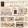 Set de regalo Yanji Planner: Una Invitación de Fiesta Vintage, un Set de Regalo de Materiales de Planificador Vintage Creativo