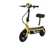 Patinete Eléctrico Vehículo Eléctrico Plegable Vehículo de Dos Ruedas para Viajes Cortos Vehículo Pequeño Bicicleta Eléctrica Mini Personal para Adultos