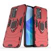 Em stock adequado para OPPOA57 4G Car ring phone case OPPO A57 Black Panther drop-resistant phone case