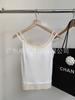 Camisola sexy de verano sin espalda, cuello redondo, sin mangas, para chica sexy, con almohadilla para el pecho, se puede usar fuera del chaleco interior