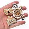 Accesorios para Zapatos de Cueva de Aleación Transfronterizos Estilo Pequeño Fragante Sentido de Alta Gama Hebilla de Flor para Zapatos Decoración Flor DI para Zapatos Metal