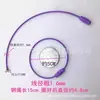 Diámetro del cable 1.5*15CM color acero inoxidable viajero cable de acero pintado viajero color caramelo viajero en stock