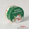 Nueva Caja de Lata de Regalo de Navidad 7.5 Redonda Patrón de Dibujos Animados Empaque de Dulces Navideños Caja de Hierro Venta al por Mayor