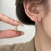 Nuevos Pendientes de Cruz con Circonita, Diseño de Nicho, Geométricos, Lujo Ligero, Sensación de Alta Gama, Versátiles, Pendientes Elegantes para Mujer