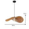 Lámpara colgante de bola de fieltro color crema con hilo de algodón estilo francés para sala de estar, comedor, dormitorio principal, estudio, luminaria de estilo bohemio