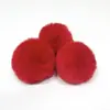 Directamente del fabricante: Bolas de Pelo Falso de Conejo de 8 cm, Accesorios de Bola de Felpa Coloridos para Ropa, Zapatos, Sombreros y Bolsos Hechos a Mano