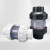 Válvula de Bloqueio de Água em PVC, Válvula de Retenção, Válvula de Uma Via, Válvula de Fechamento, Tipo Bola Flutuante, Tipo Mola, Tipo Levantamento, Válvula de Retorno para Tubulação de Água