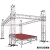 Truss de Iluminação em Liga de Alumínio Gantry Espacial Expansão Performance ao Ar Livre Levantamento Layher Conexão Rápida Truss de Palco Tenda