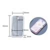 Colar com pingente de molde de silicone DIY para pendurar gota de açúcar ferramenta de moagem atacado coração de cristal em forma de vendas diretas de fábrica