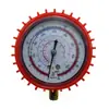 Manómetro de Presión de Refrigerante para Aire Acondicionado de Coche, Presión Alta y Baja, Cabezal de Manómetro Tipo Nieve, Manómetro de Llenado de Refrigerante, Herramienta de Reparación de Aire Acondicionado