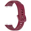 Adequado para Pulseira Oficial de Silicone Huawei Band 10/8/9, Pulseira de Silicone com Cabeça de Metal Huawei Band 9