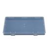 Caja de almacenamiento rectangular plana transparente para piezas de hardware, componentes electrónicos, caja de embalaje de plástico, caja de almacenamiento de anzuelos para tarjetas