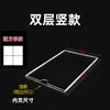 Portafolios marco para papel a4 de pared cubierta protectora transparente inserto acrílico caja de almacenamiento de datos soporte de exhibición para colgar en la pared