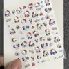 Lindos Pegatinas de Arte para Uñas de Dibujos Animados Gato Kt Repujadas Hellokitty Hello Kitty Manual DIY Pegatinas Decorativas para Uñas Ccd