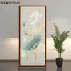 Biombo Estilo Chino para Oficina para Sala de Estar, Dormitorio, Vestíbulo, Frente a la Puerta, Plegable y Móvil, para Uso Doméstico